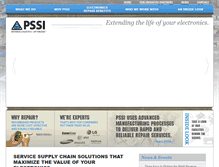 Tablet Screenshot of productsupportservices.com